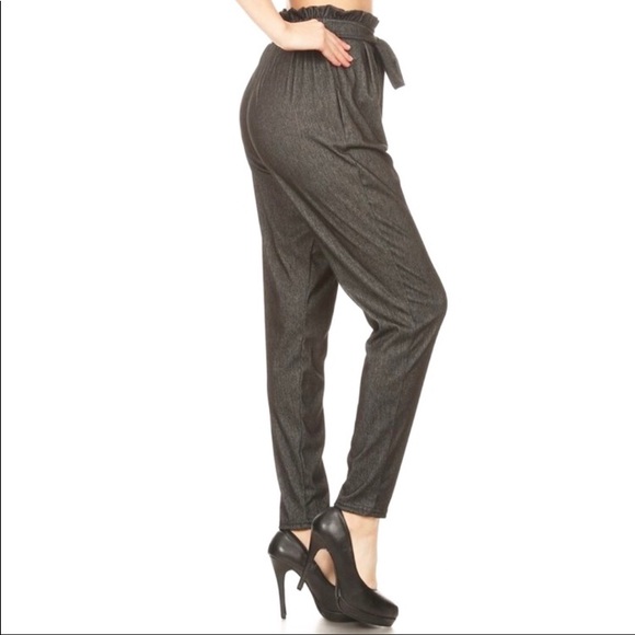 💕High waisted gray pants - Picture 2 of 8